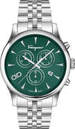 FERRAGAMO Duo Chronograph Bracelet Watch, 42mm