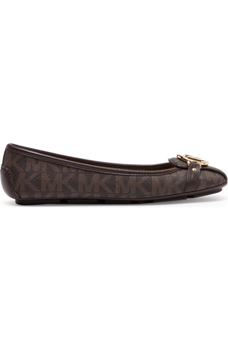 MICHAEL Michael Kors MK Embossed Fulton Moc Flat, Alternate, color,