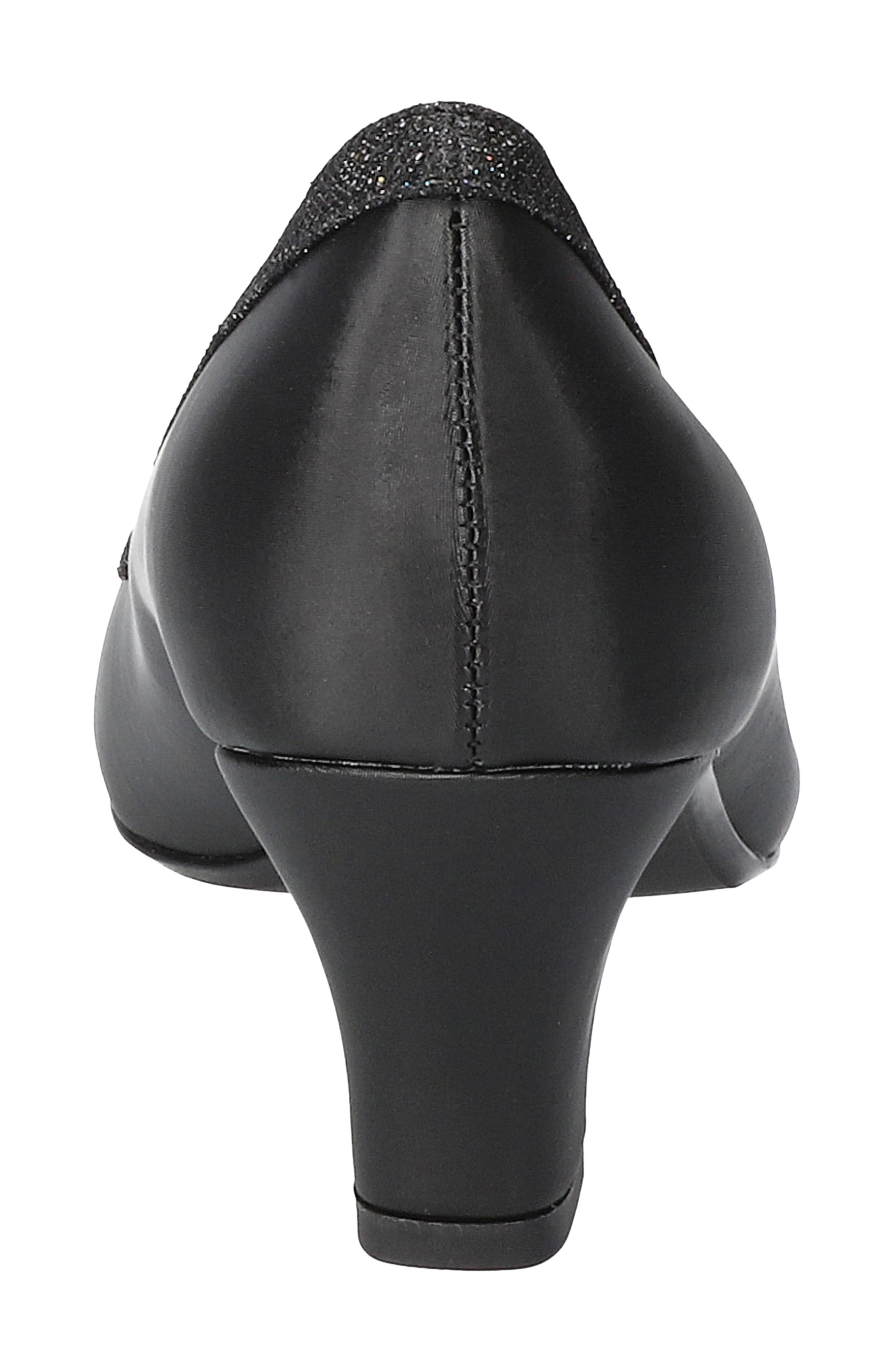 EASY STREET Kata Pump, Alternate, color, Black Satin