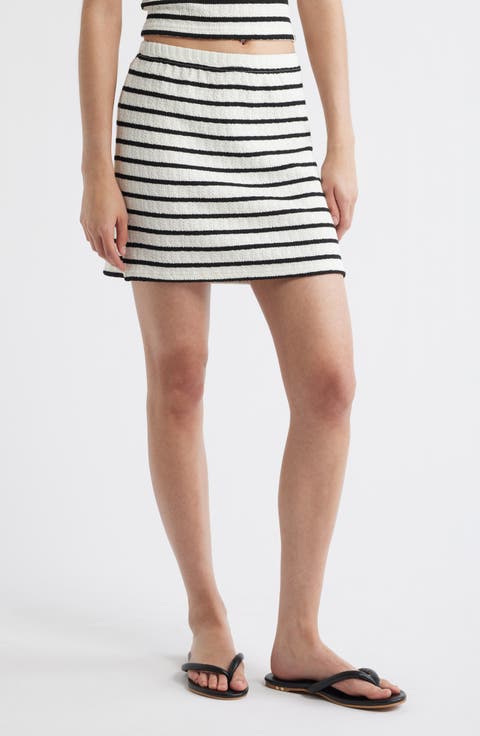 Bobby Stripe Skirt