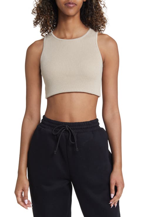 Rib Crop Tank Top