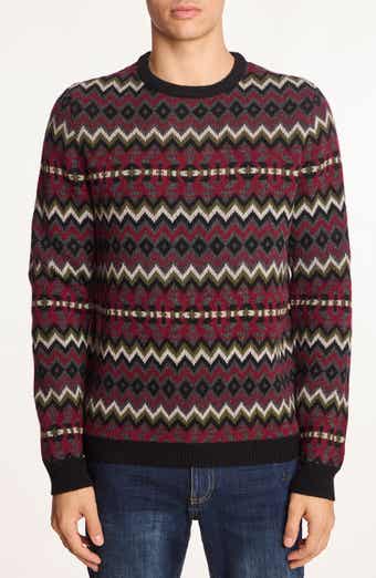 PAISLEY & GRAY Chevron Crewneck Sweater