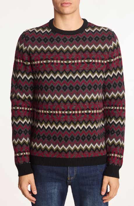 PAISLEY & GRAY Chevron Crewneck Sweater