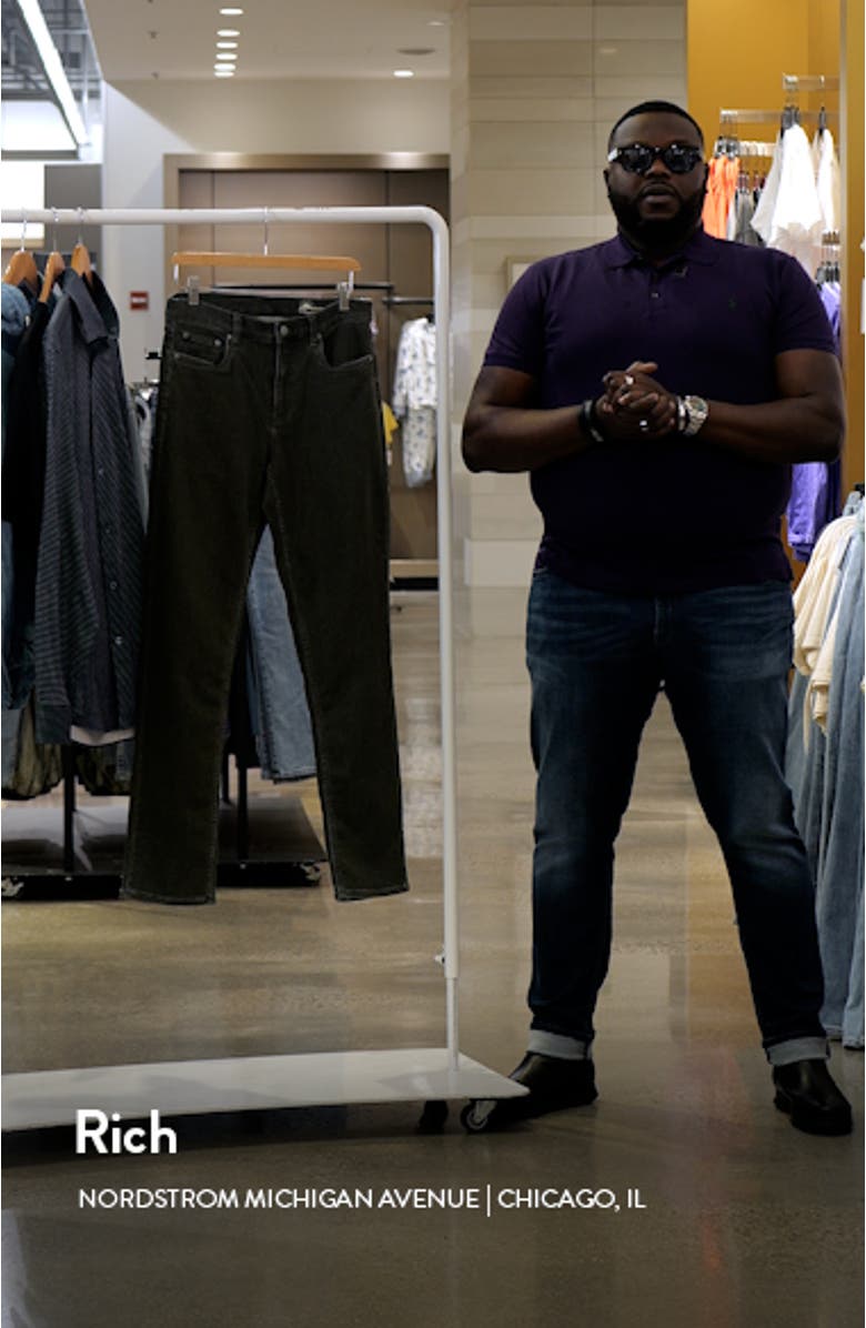 Terry Five-Pocket Stretch Pants