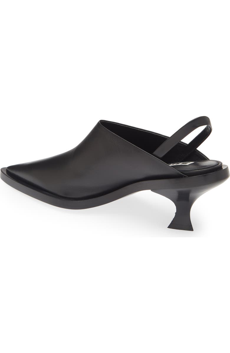 Jil Sander Pointed Toe Slingback Pump, Alternate, color,