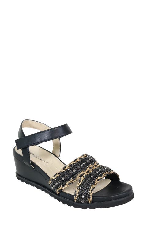 Kind Ankle Strap Platform Wedge Sandal