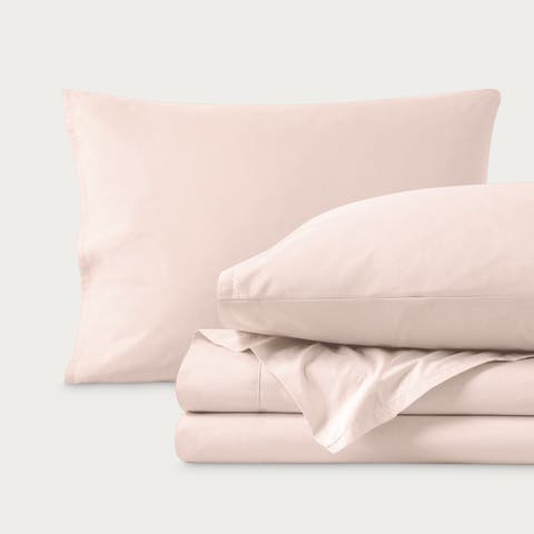 100% Organic Cotton Percale Cooling Sheet Set