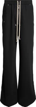 Rick Owens Bela Wide Leg Wool Pants