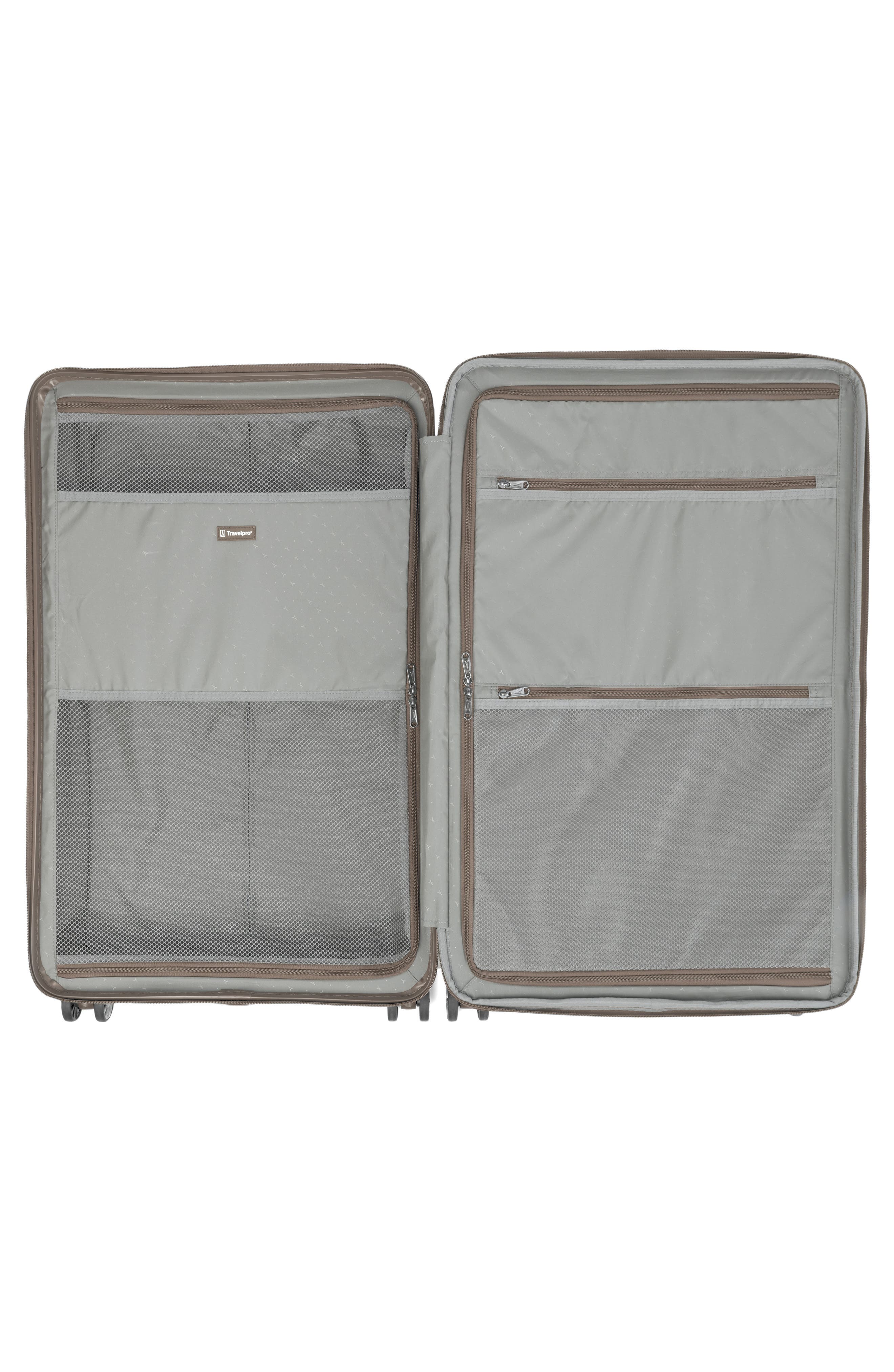 TRAVELPRO Rollmaster<sup>™</sup> Lite 2 28-Inch Expandable Large Checked Hardside Spinner Luggage, Alternate, color, Espresso Black Brushed