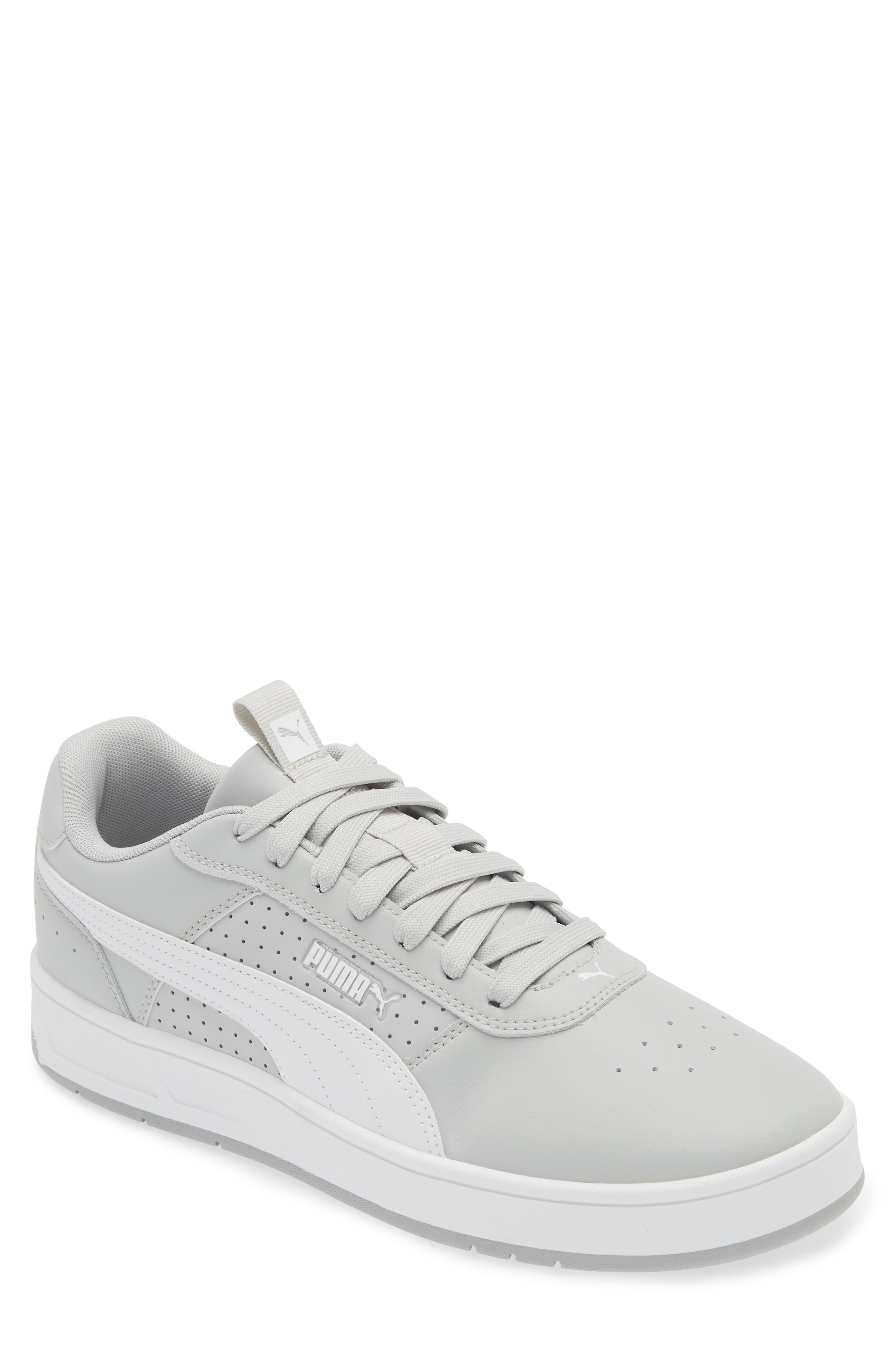 Court Ravine Sneaker, Main, color, COOL LIGHT GRAY-PUMA WHITE