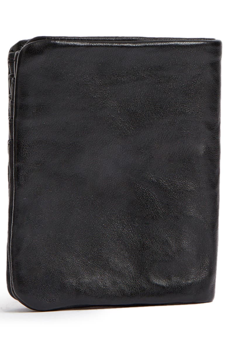 AllSaints Bartlett Leather Wallet, Alternate, color, 