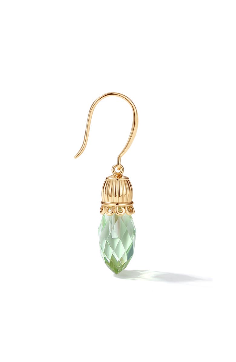 RC RETRO CHIC Nut Fairy Charm Earrings, Alternate, color, Green & Gold