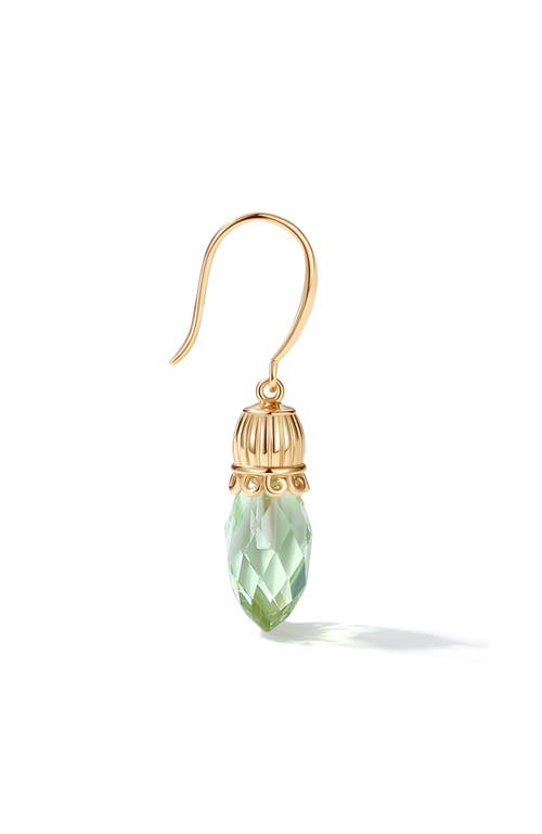 Rc Retro Chic Nut Fairy Charm Earrings In Green