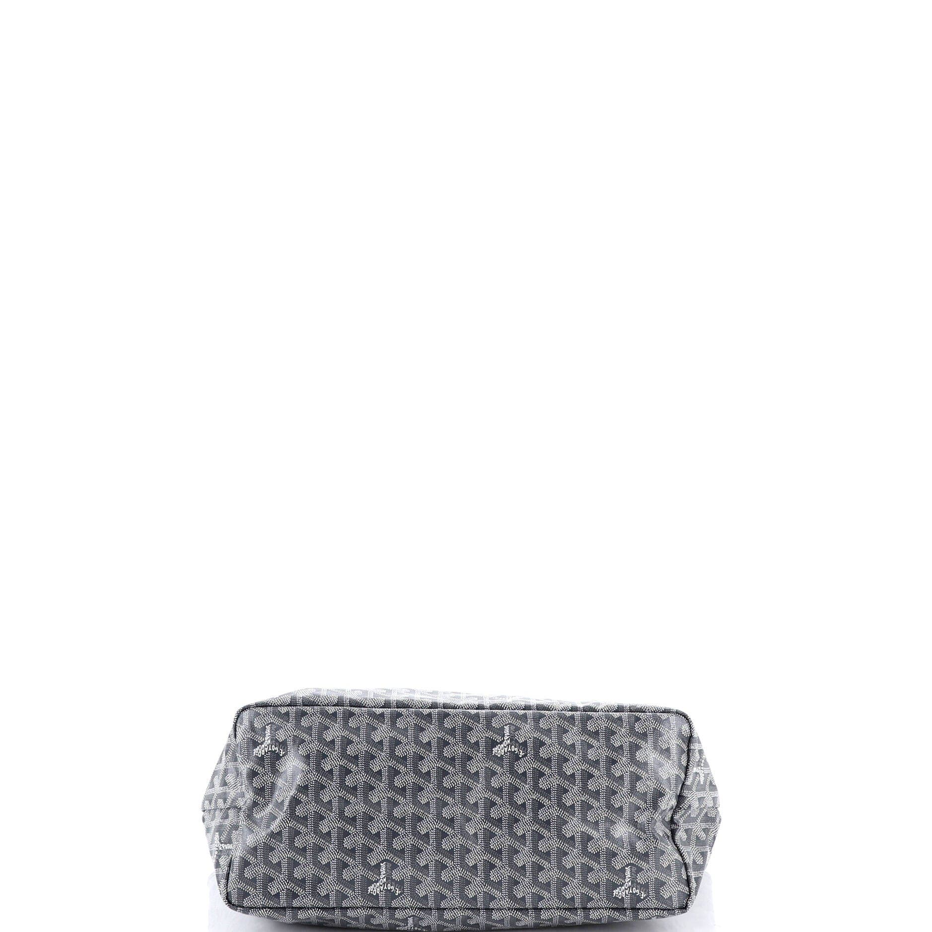 Pre-Owned Goyard Saint Louis Tote Coated Canvas PM, Alternate, color, Gray