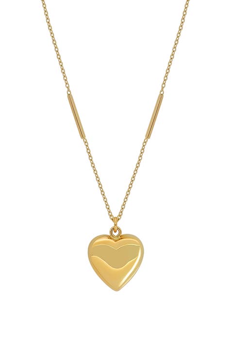 14K Gold Heart Pendant Necklace (Nordstrom Exclusive)