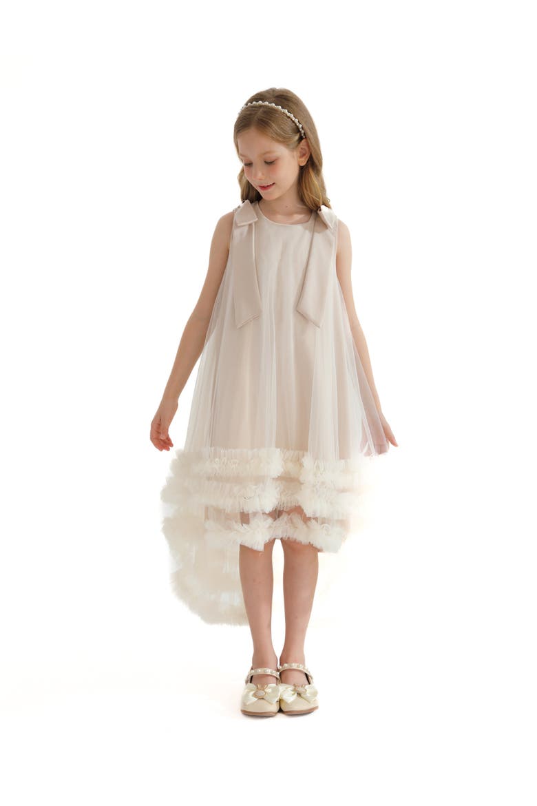 Violeta Dress, Alternate, color, Cream
