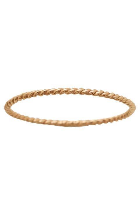 Braided Stacking Ring