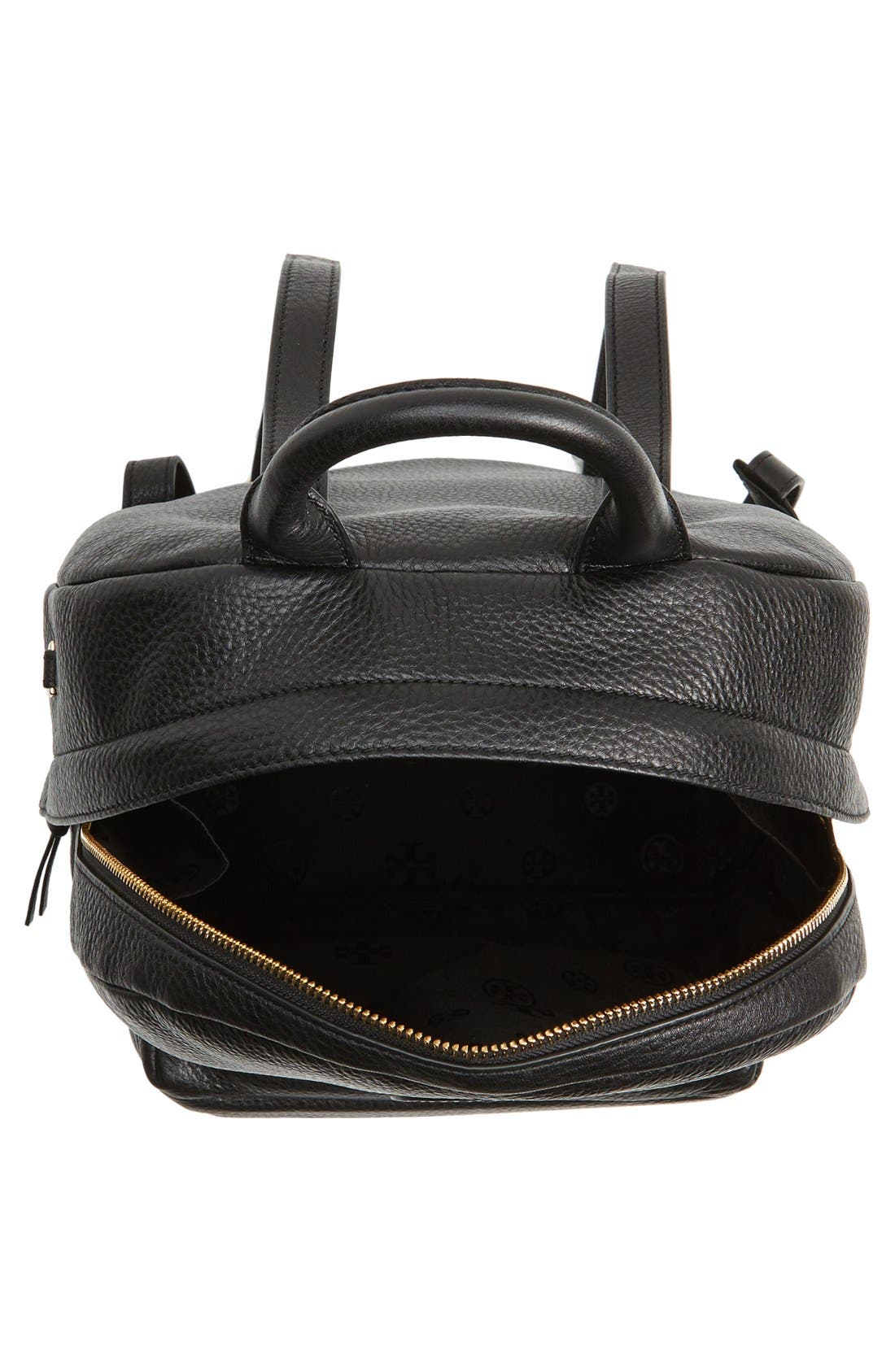 Tory Burch Pebbled Leather Backpack, Alternate, color, 
