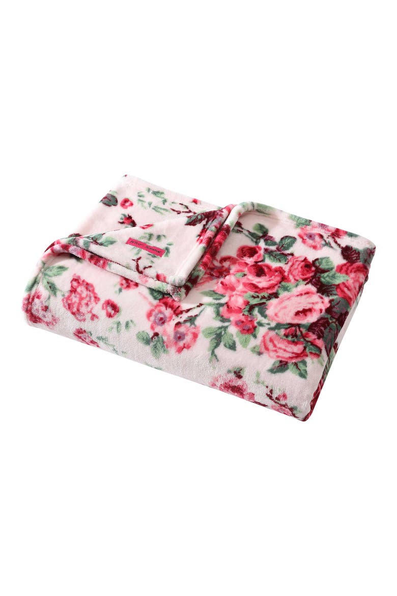 Floral Blanket, Main, color, PINK