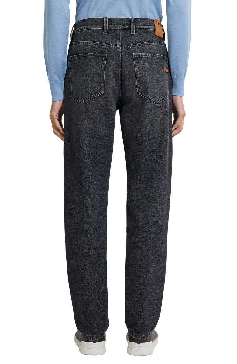 ZEGNA Roccia City Fit Jeans, Alternate, color, Dark Grey
