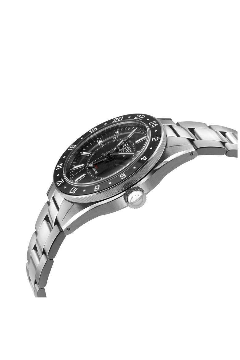 Belmont Bracelet Watch, 39.5mm, Alternate, color, SILVER