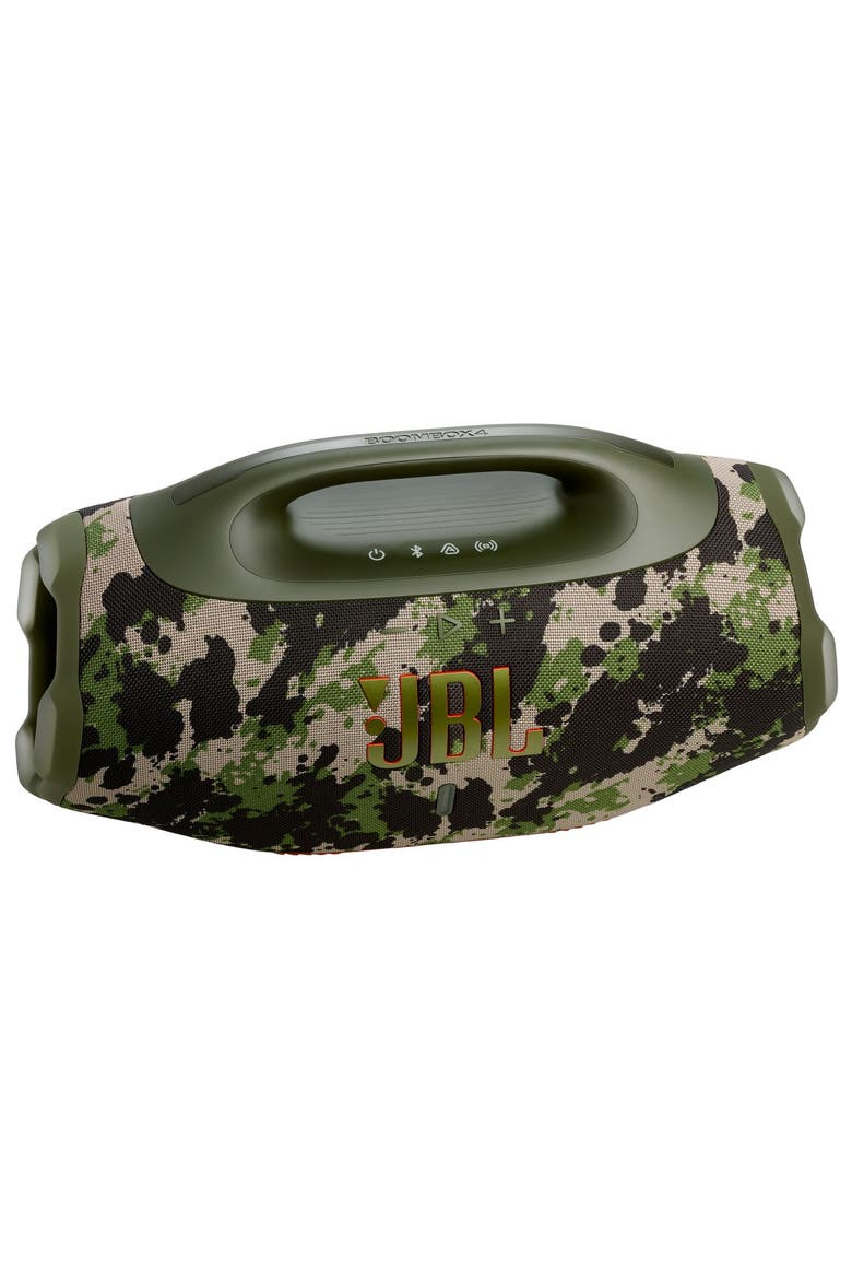 Boombox 4 Waterproof Portable Bluetooth Speaker, Alternate, color, Open Green