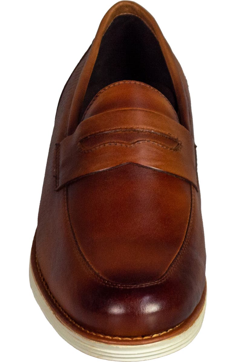 Sandro Moscoloni Natal Penny Loafer, Alternate, color, Tan