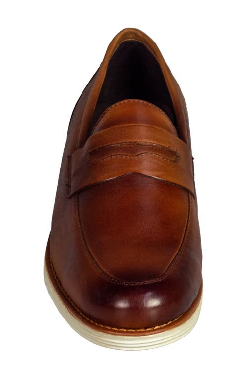 Sandro Moscoloni Natal Penny Loafer In Tan