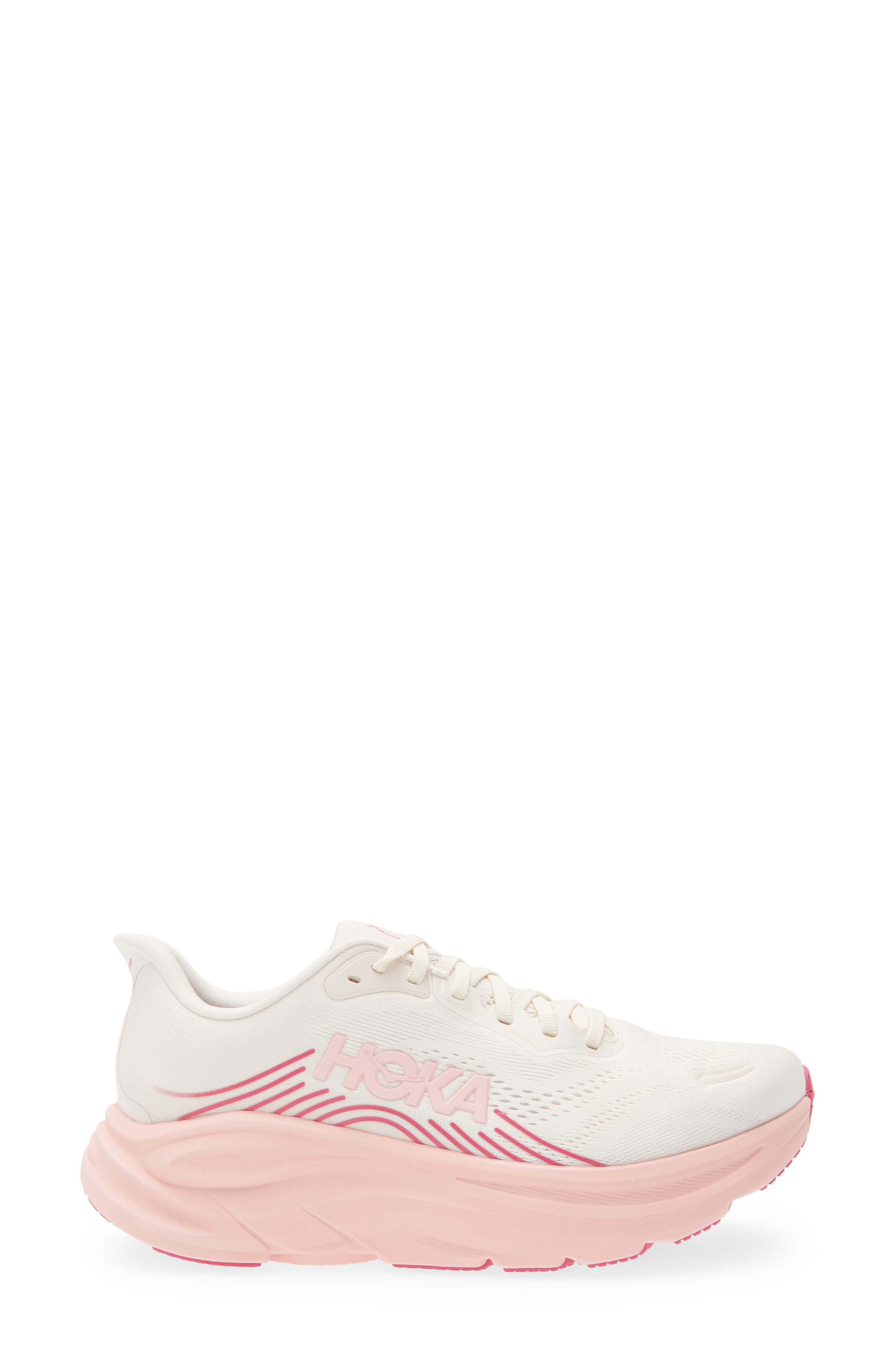 Clifton 11 Running Shoe, Alternate, color, ROSE CREAM / DEWY PINK