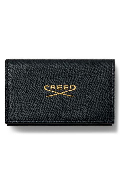Black Leather Wallet Discovery Fragrance Set