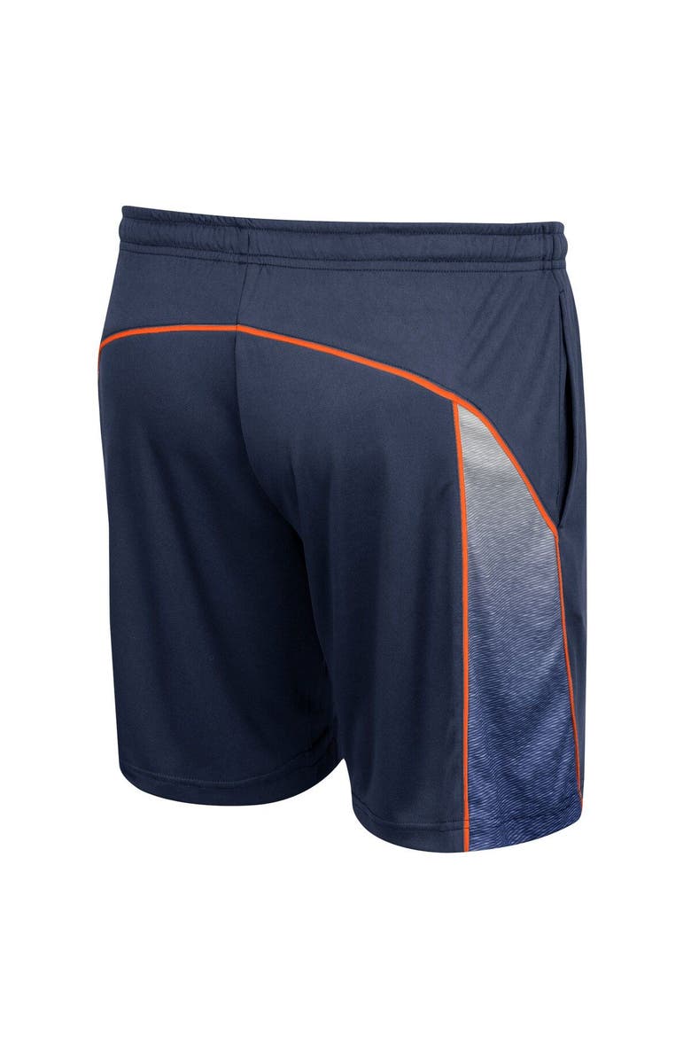 COLOSSEUM Men's Colosseum Navy Virginia Cavaliers Laws of Physics Shorts, Alternate, color,