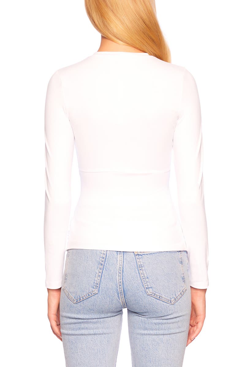 Susana Monaco Faux Wrap Top, Alternate, color,