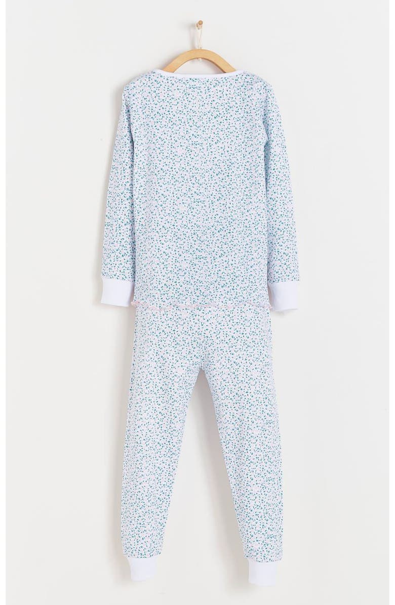 Babycottons Premium Peruvian Pima Cotton Emma Snug Two-Piece Pajamas For Toddler, Alternate, color, Multicolor