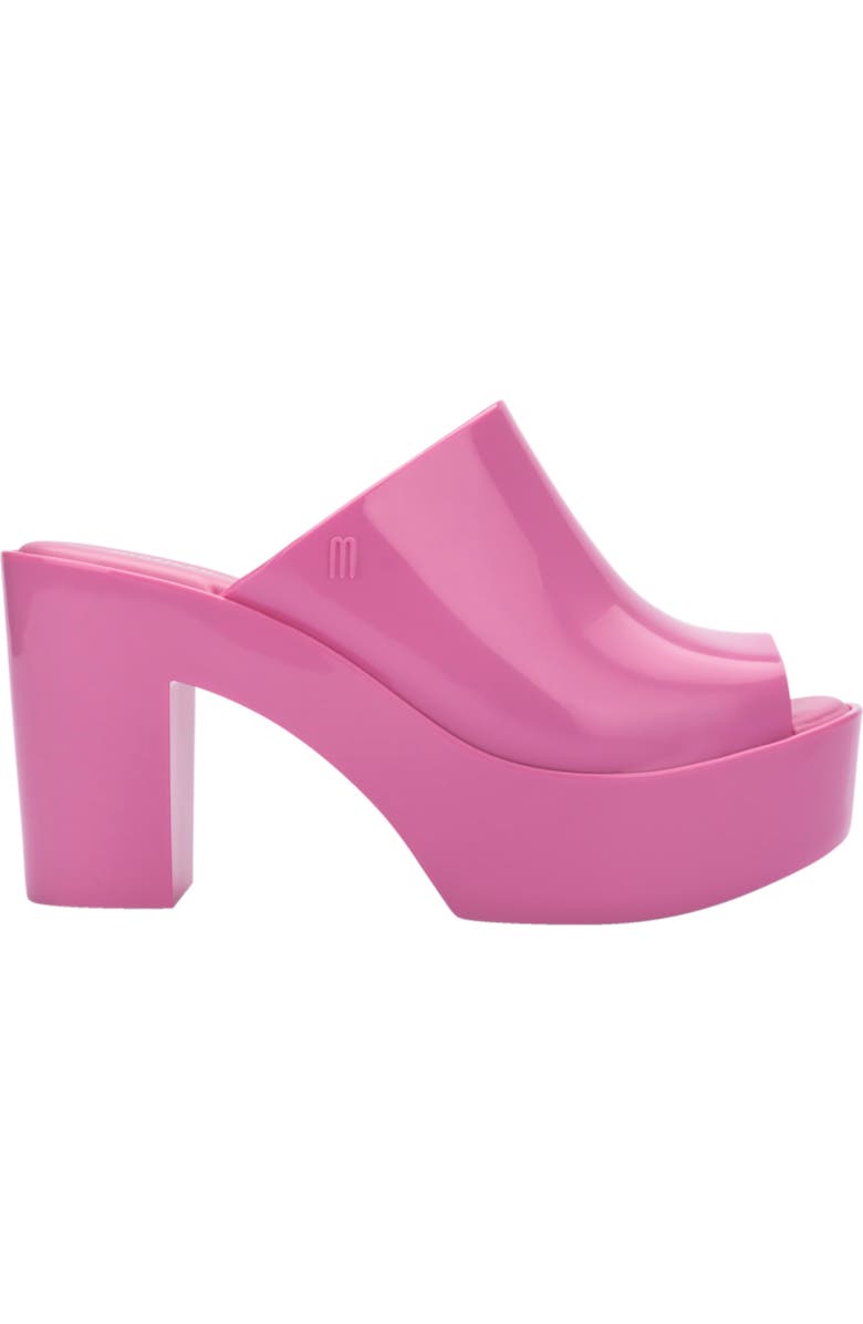 Melissa Open Toe Platform Mule, Alternate, color, Pink