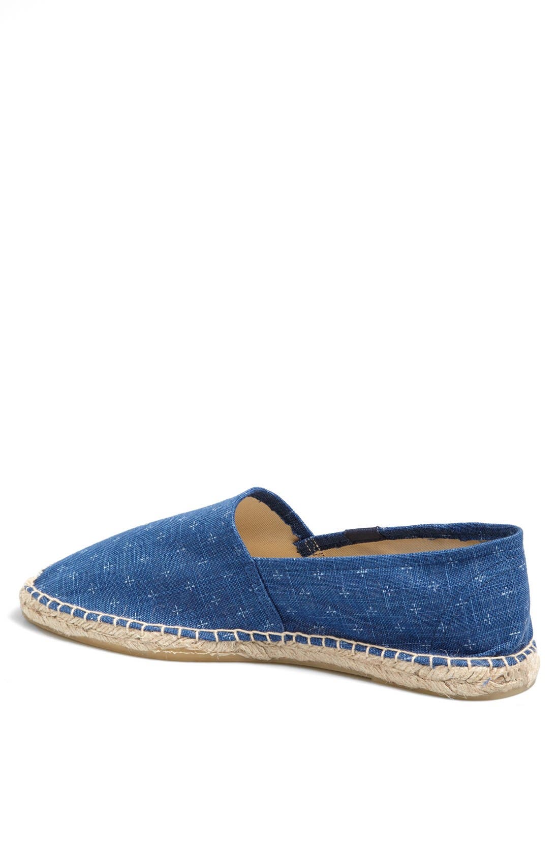 'Lil Crosses' Espadrille Slip-On, Alternate, color, NAVY
