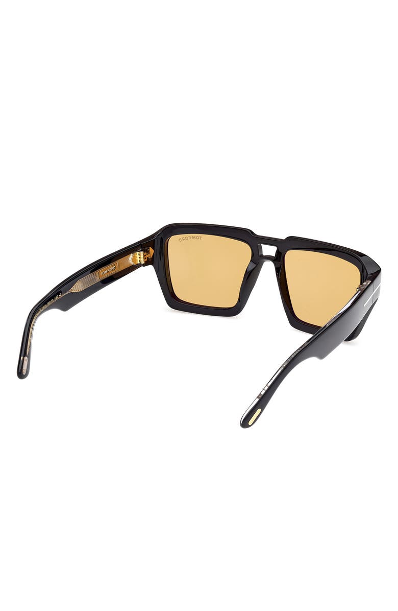 TOM FORD Icon 56mm Navigator Sunglasses, Alternate, color, 