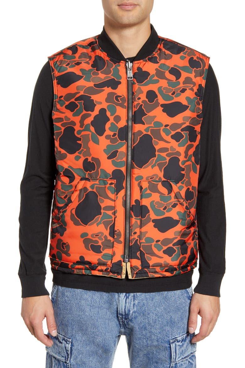 Levi's® x Justin Timberlake Reversible Vest, Alternate, color, CANVAS/ CAMO