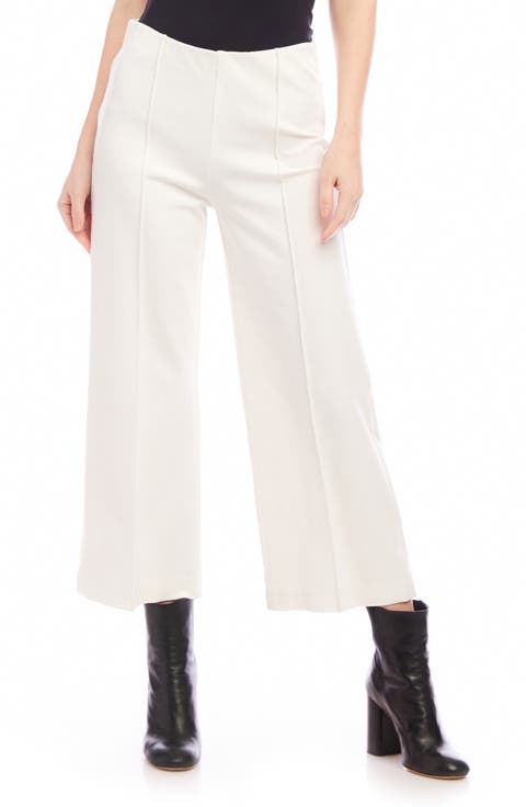 パンツ PRADA Ivory cotton wide-leg pant (P243GUS23112LT F0018) Ivory pants | Max Mara
