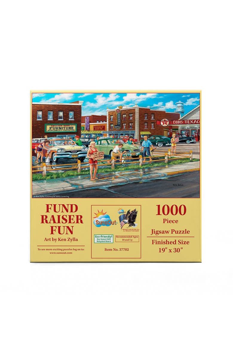 Sunsout Fundraiser Fun 1000 piece Jigsaw Puzzle for Adults, Alternate, color, Multicolor