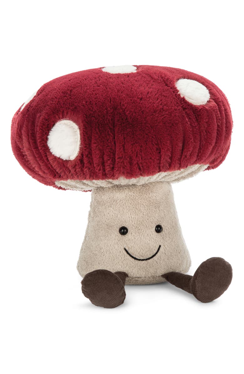 Jellycat Amuseable Mushroom Plush Toy, Main, color, 
