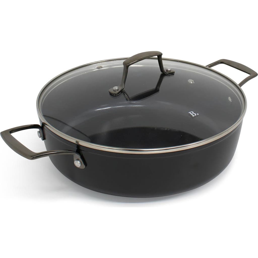 Blu . 11 Inch Saute Pan With Lid In Black