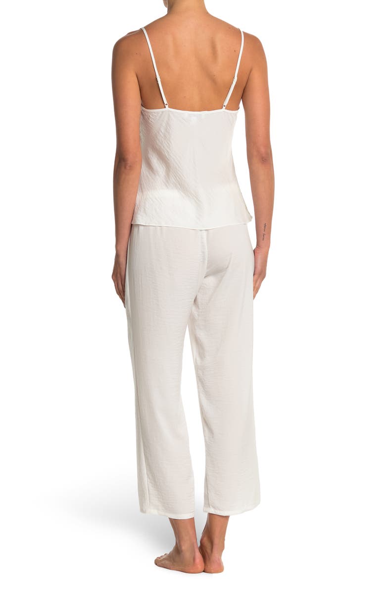 In Bloom by Jonquil Pearl Satin & Lace Pajamas, Alternate, color,