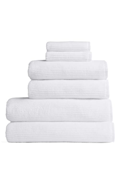 Parachute Soft Rib Bath Essentials In White