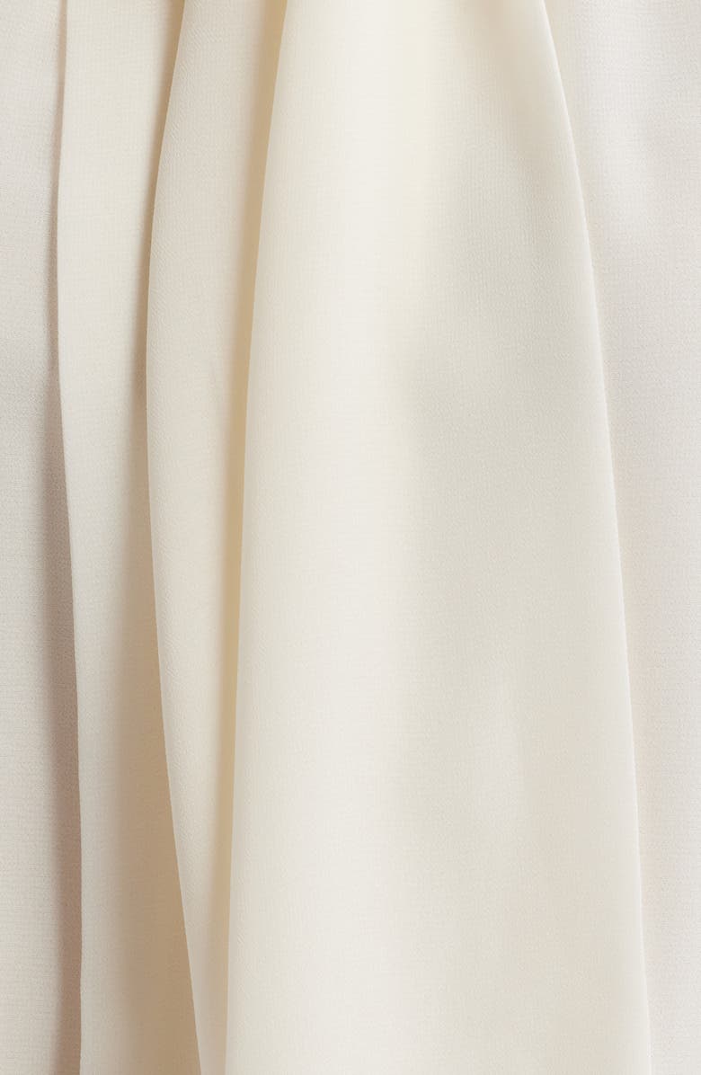 Anne Klein Tie Neck Top, Alternate, color, White Dove