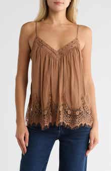 Ramy Brook Cesca Lace Trim Camisole