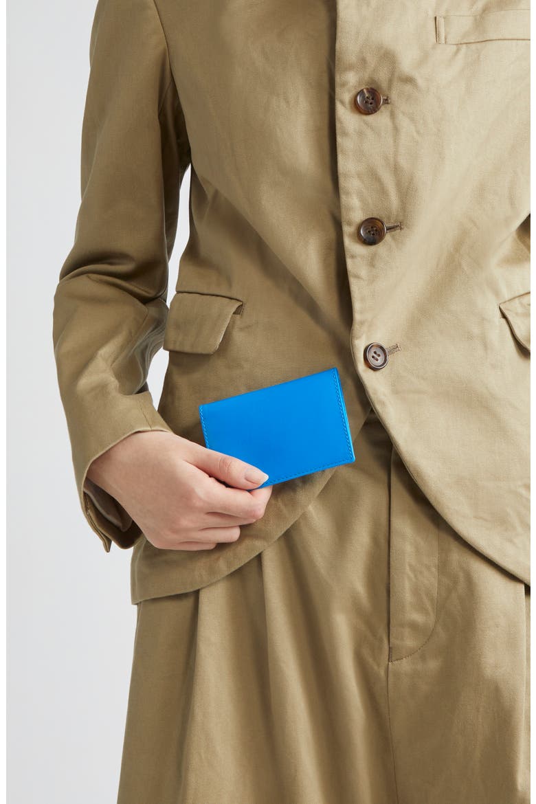 Super Fluo Card Case, Alternate, color, BLUE