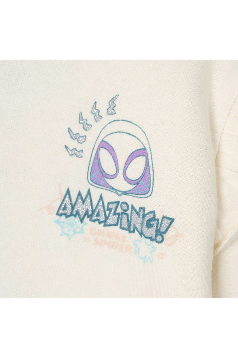 Spidey and His Amazing Friends Fleece Sweatshirt and Tulle Skirt Set, Alternate, color, Tusk Ghost Spider