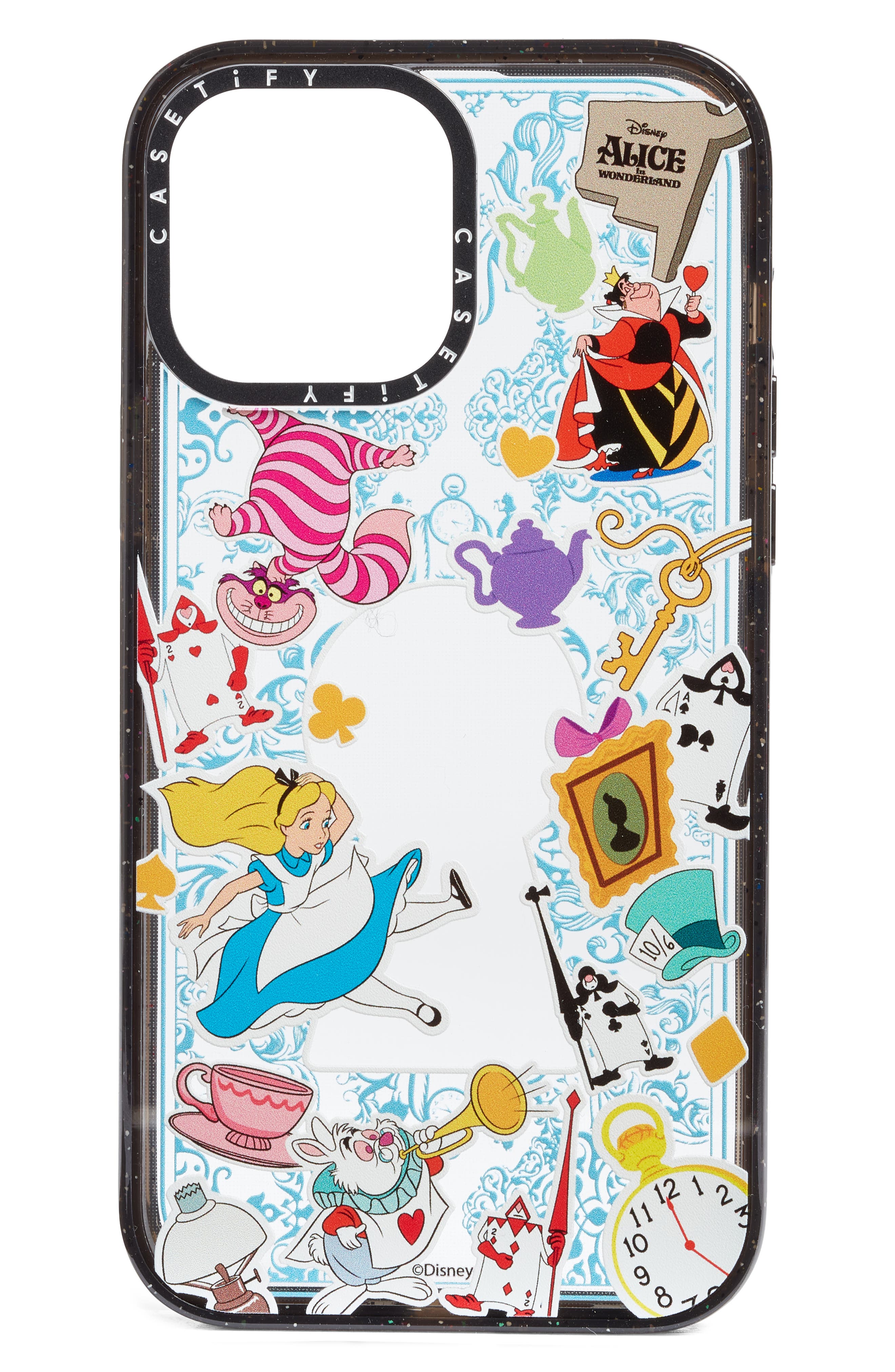 CASETiFY x Disney Alice in Wonderland Stickermania iPhone 13 Pro