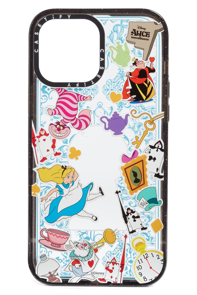 CASETiFY x Disney Alice in Wonderland Stickermania iPhone 13 Pro
