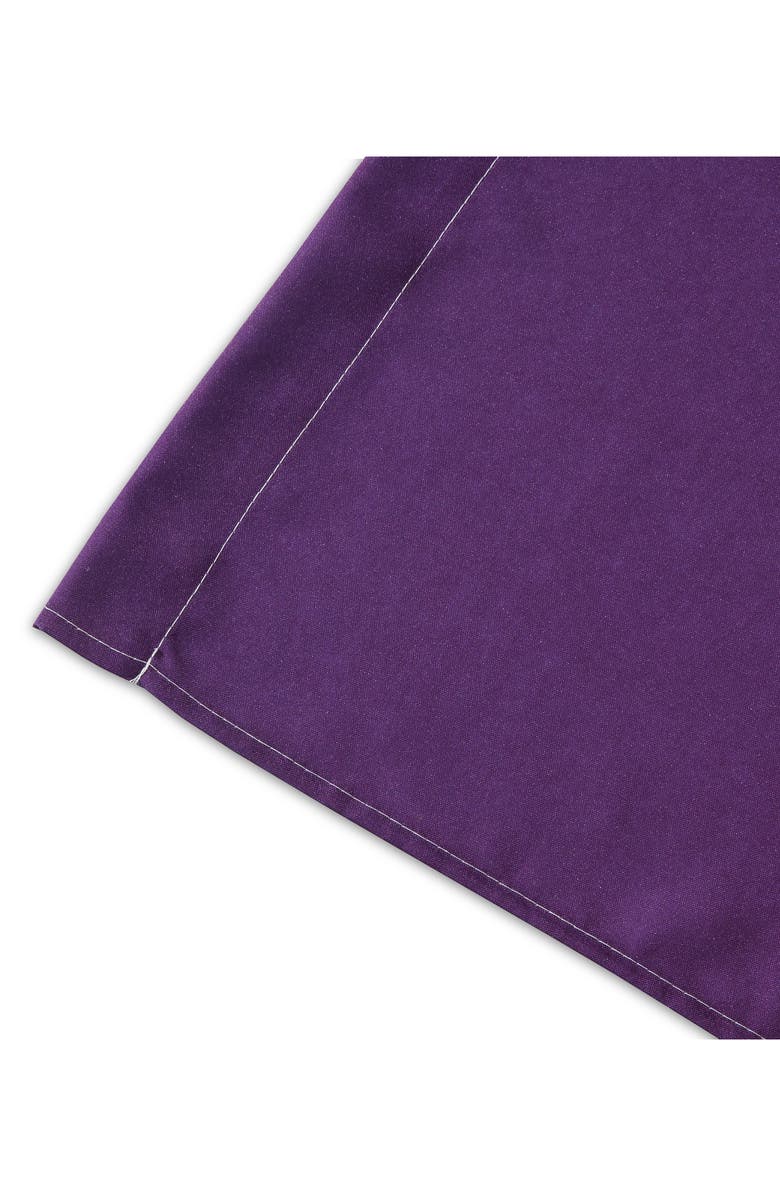 DAINTY HOME Shades Set of 2 Ombré Blackout Panel Curtains, Alternate, color, Purple